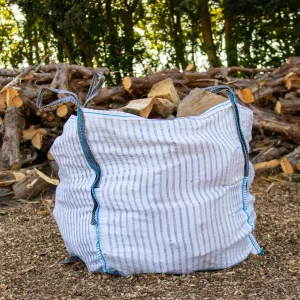 Bulk bag of Mixed hardwood logs for sale in Stowmarket