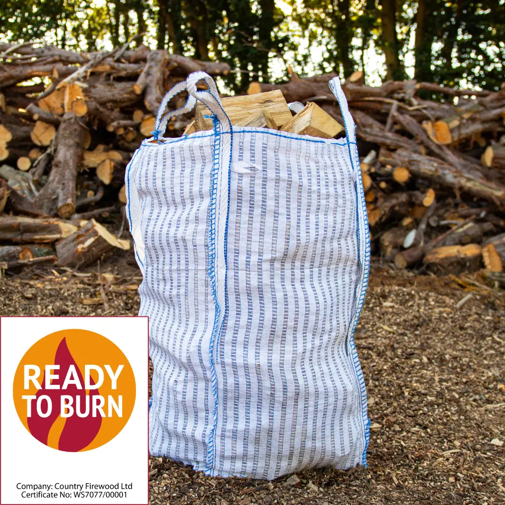 Barrow bags hardwood logs delivered in Stowmarket and surrounding areas