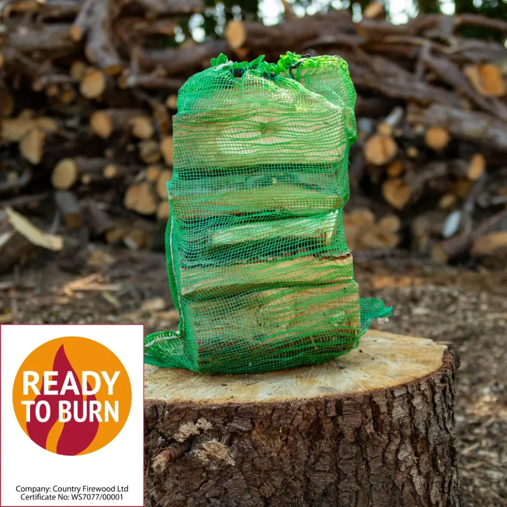 Nets of hardwood logs for sale in Stowmarket