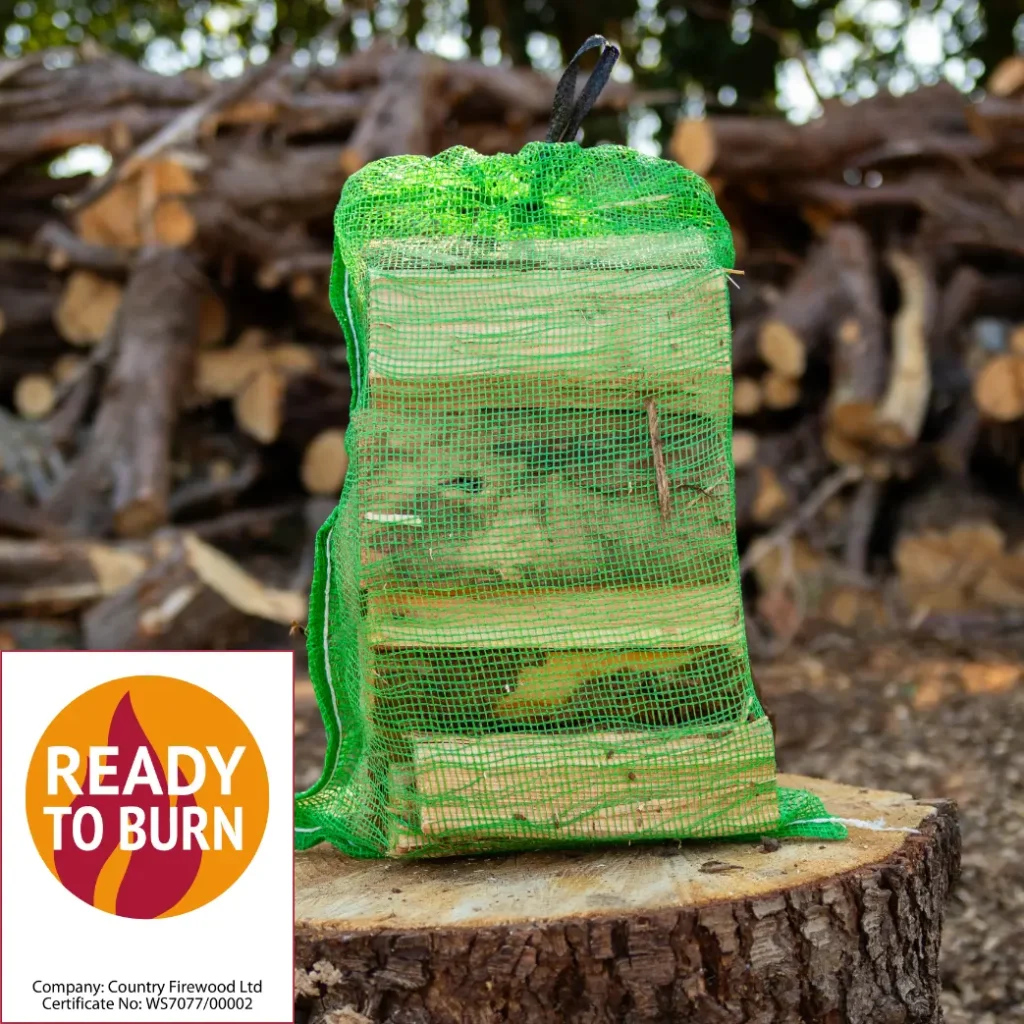 Larch net bag Firewood for sale in Stowmarket