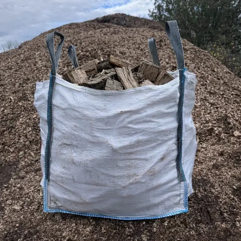 Wonky logs discounted firewood in Stowmarket